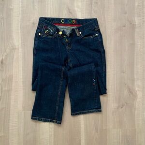 vintage coogi denim bootcut low rise jeans
